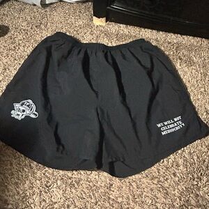 Firehouse Pride Soffee Black Polyester Shorts XL
